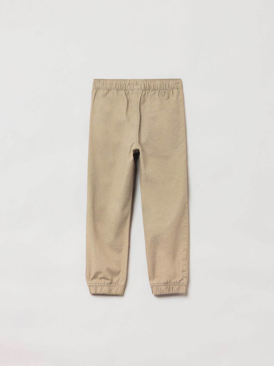 Pantalone jogger con coulisse Bambino_1