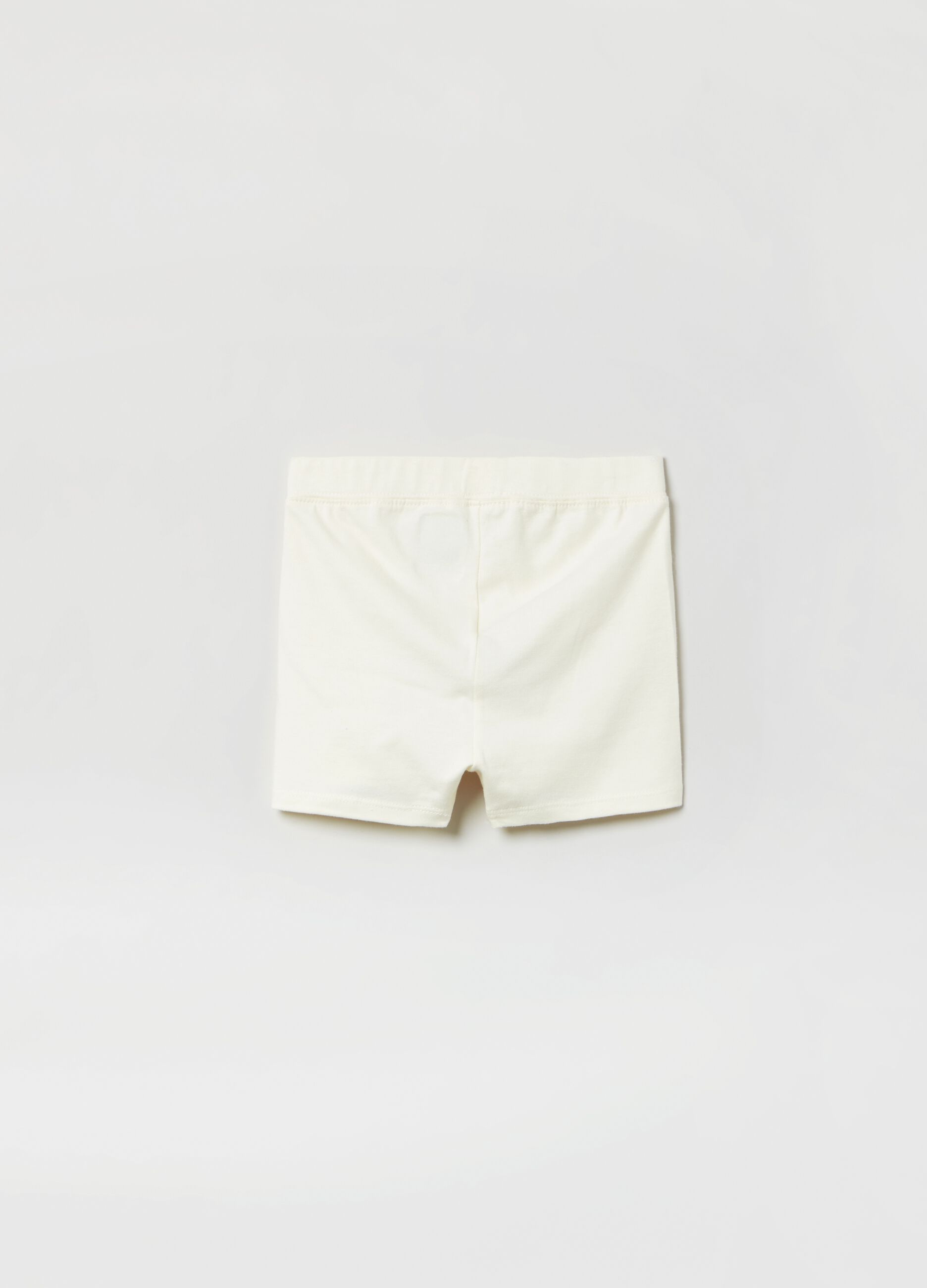 Solid colour shorts in organic cotton_1