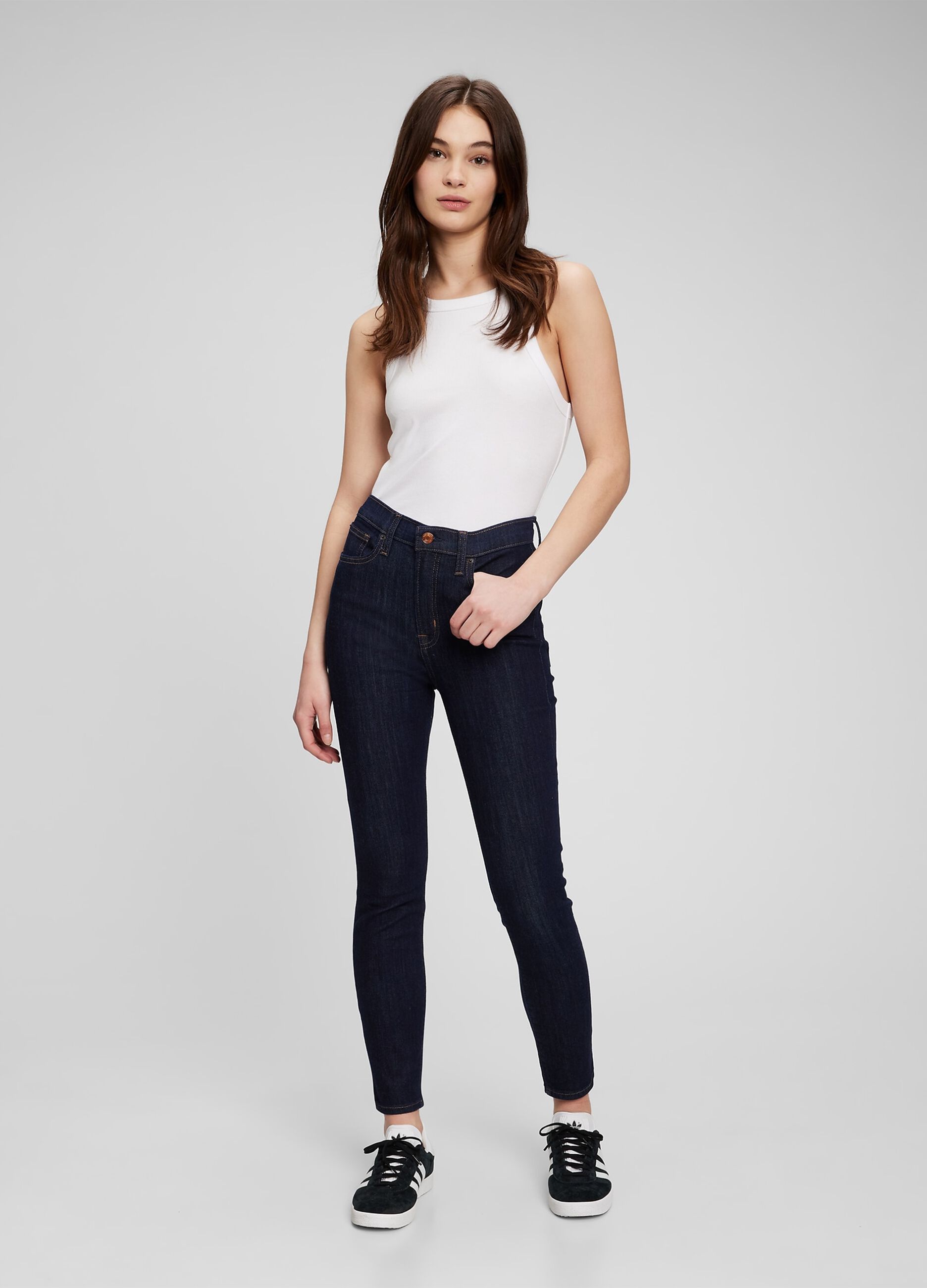 High-waist, skinny fit jeans_0