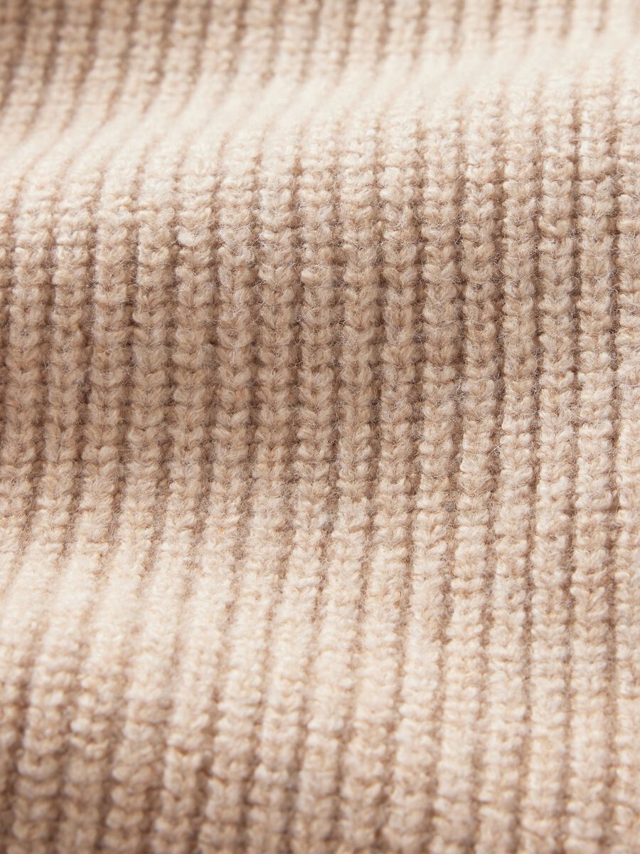 Pullover con lavorazione a coste inglesi Bambino_4