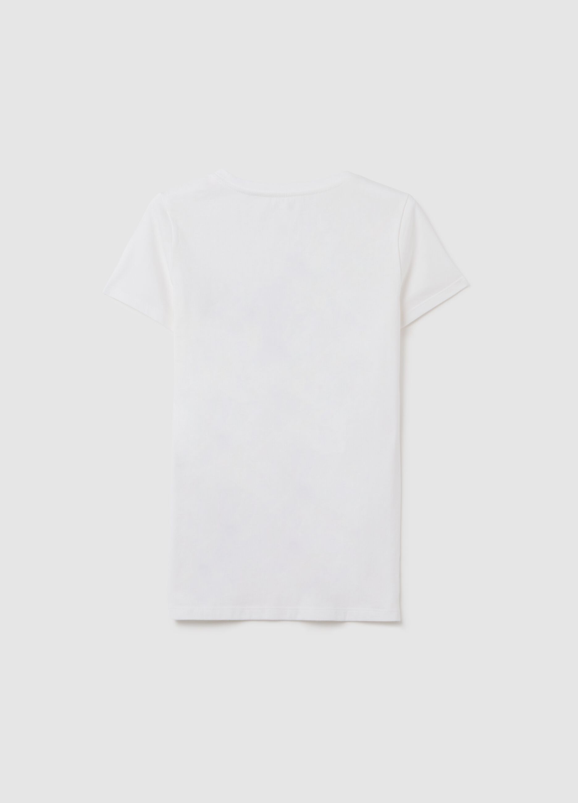 Cotton T-shirt with logo print_2