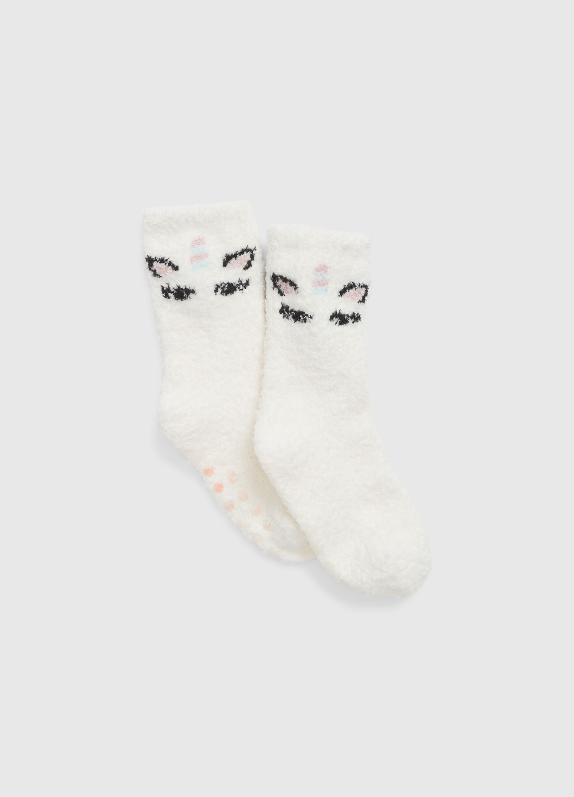 Slipper socks with design