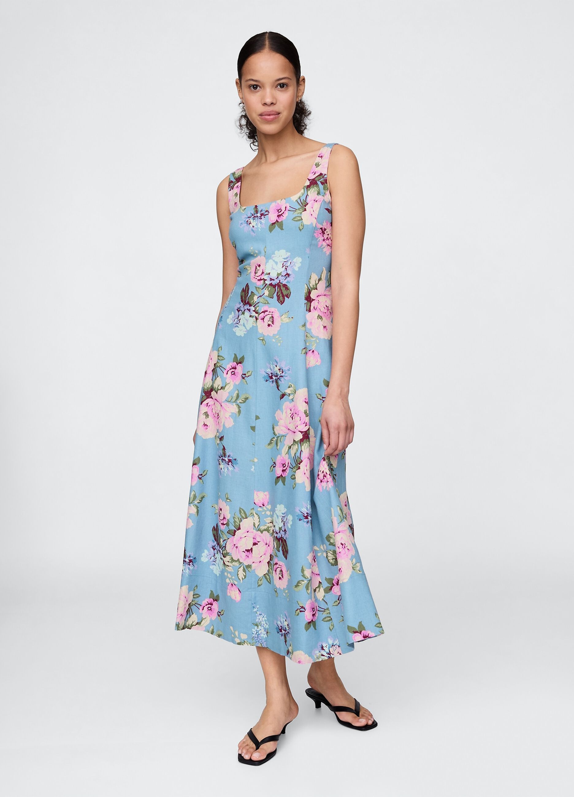 Vestito con stampa floreale