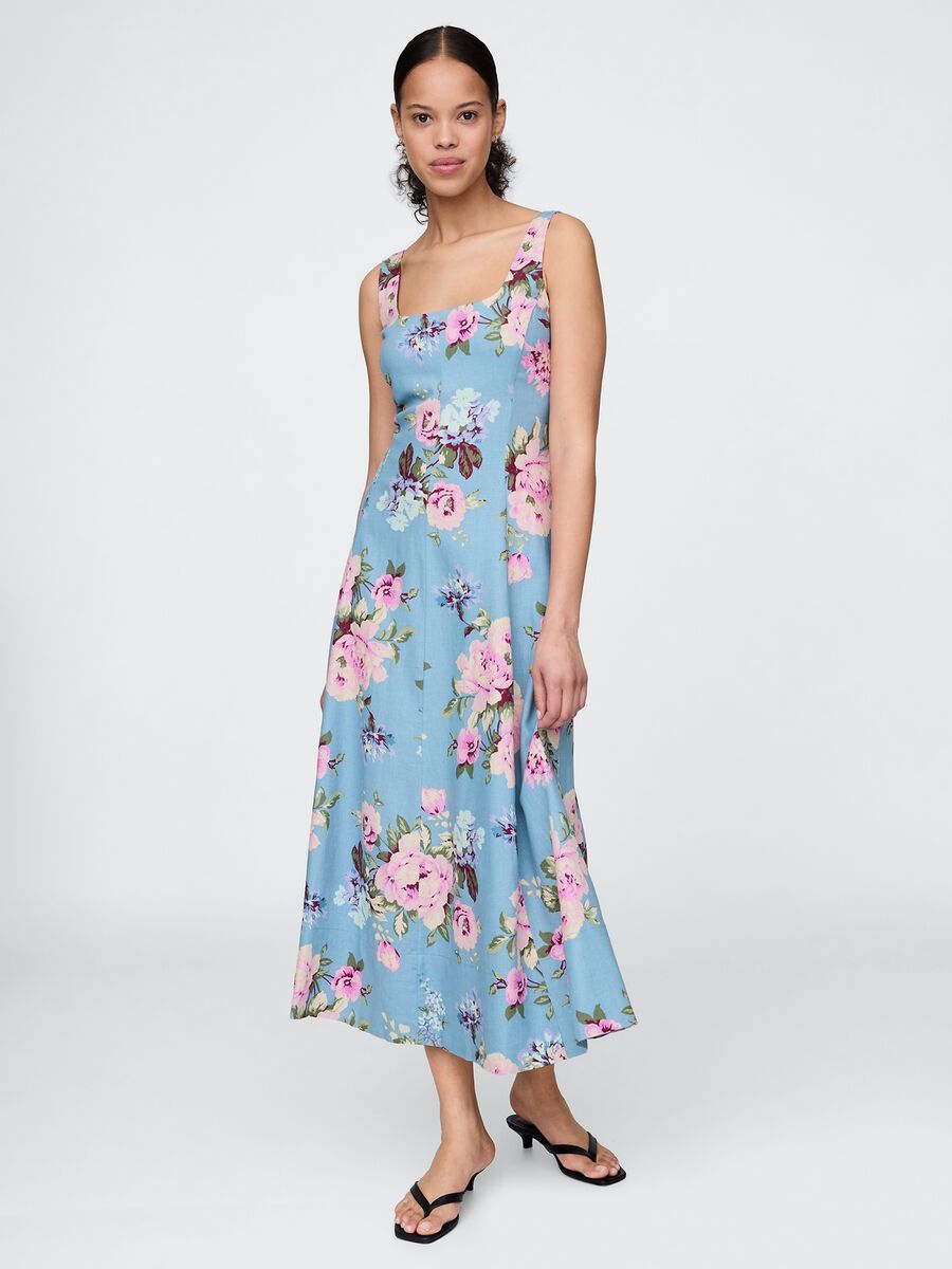 Floral Print Dress Woman_0