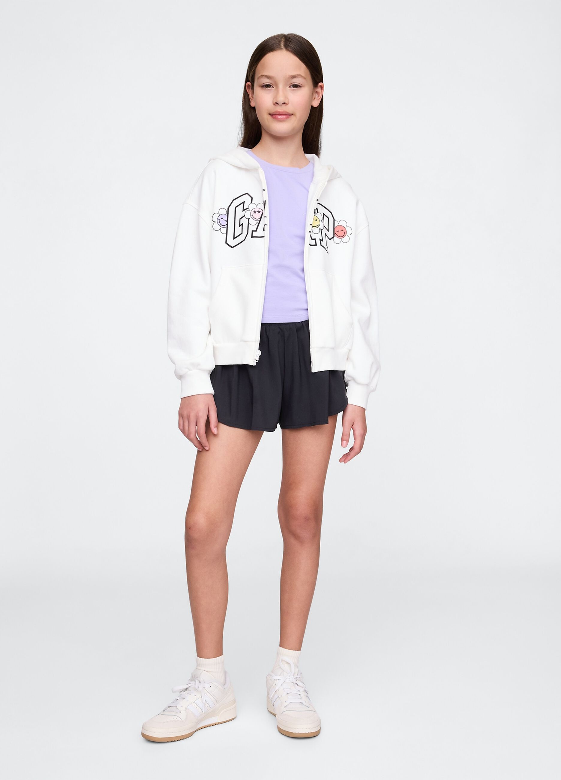 Shorts neri elasticizzati