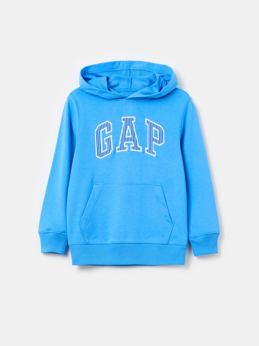Felpa in French Terry con ricamo logo Bambino_0