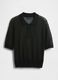 Polo nera in misto acrilico_3