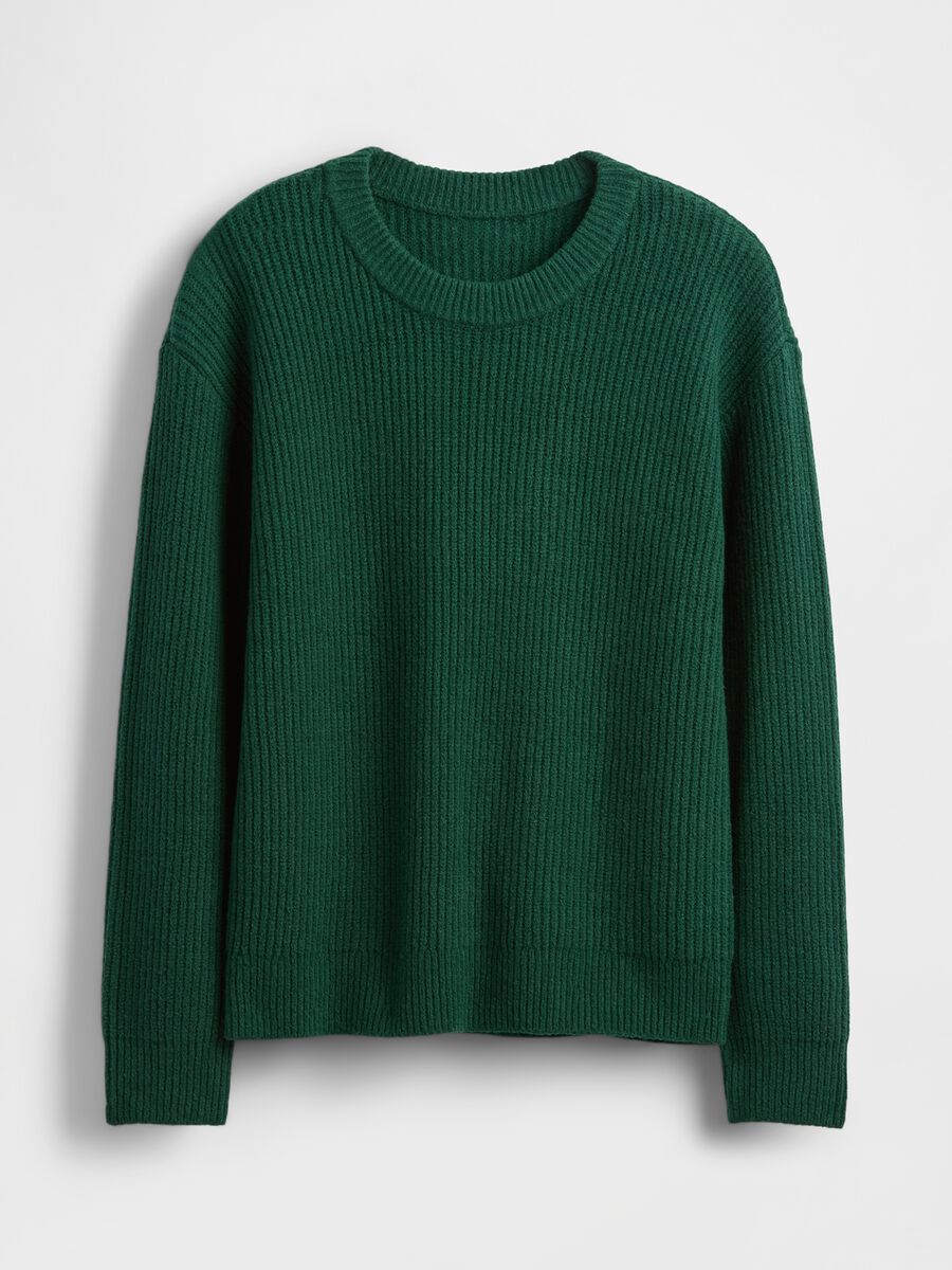 Maglione da bambino in misto cotone verde Bambino_3