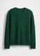 Maglione da bambino in misto cotone verde_3