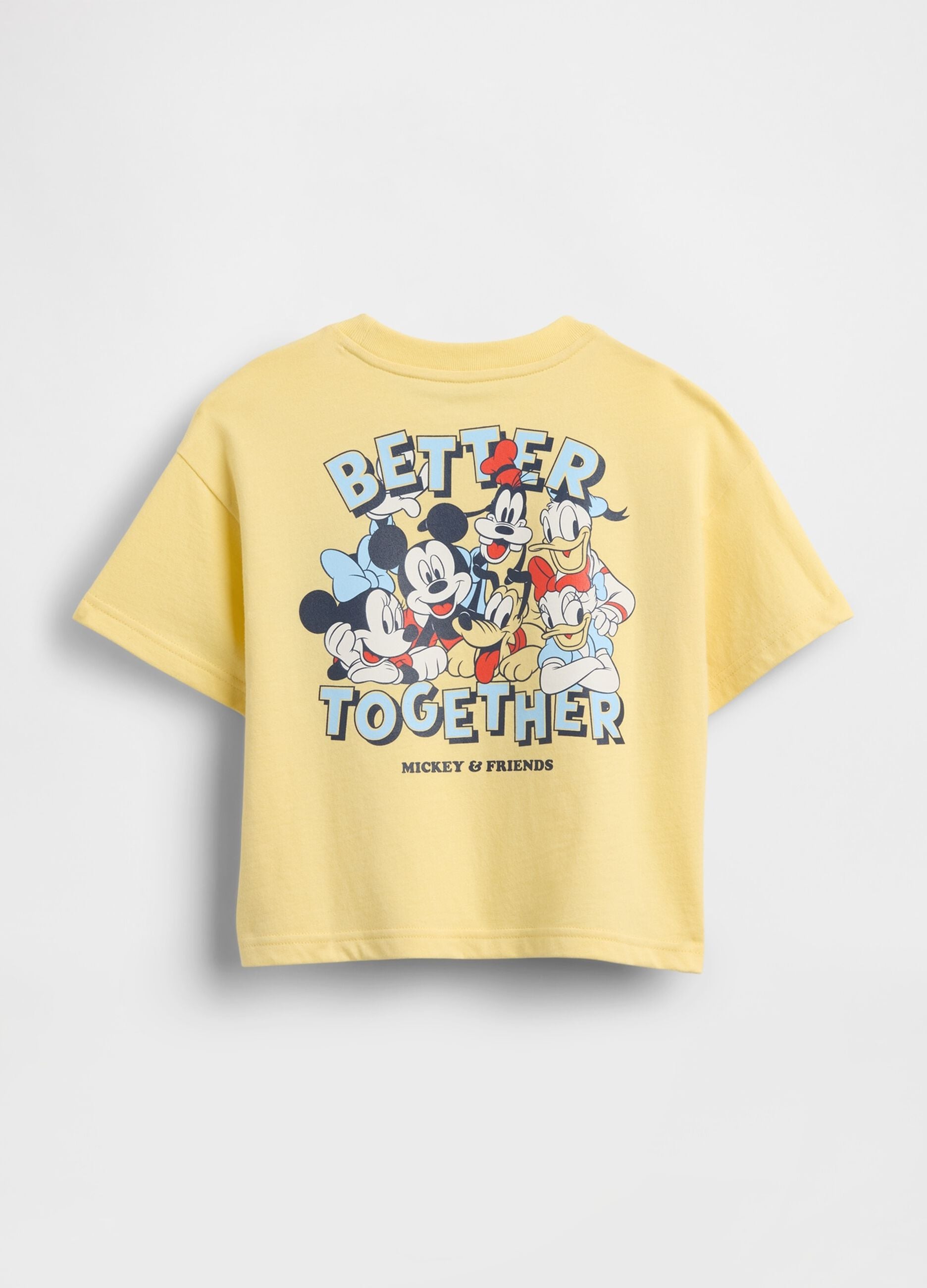 T-shirt Mickey Mouse Disney a maniche corte in puro cotone