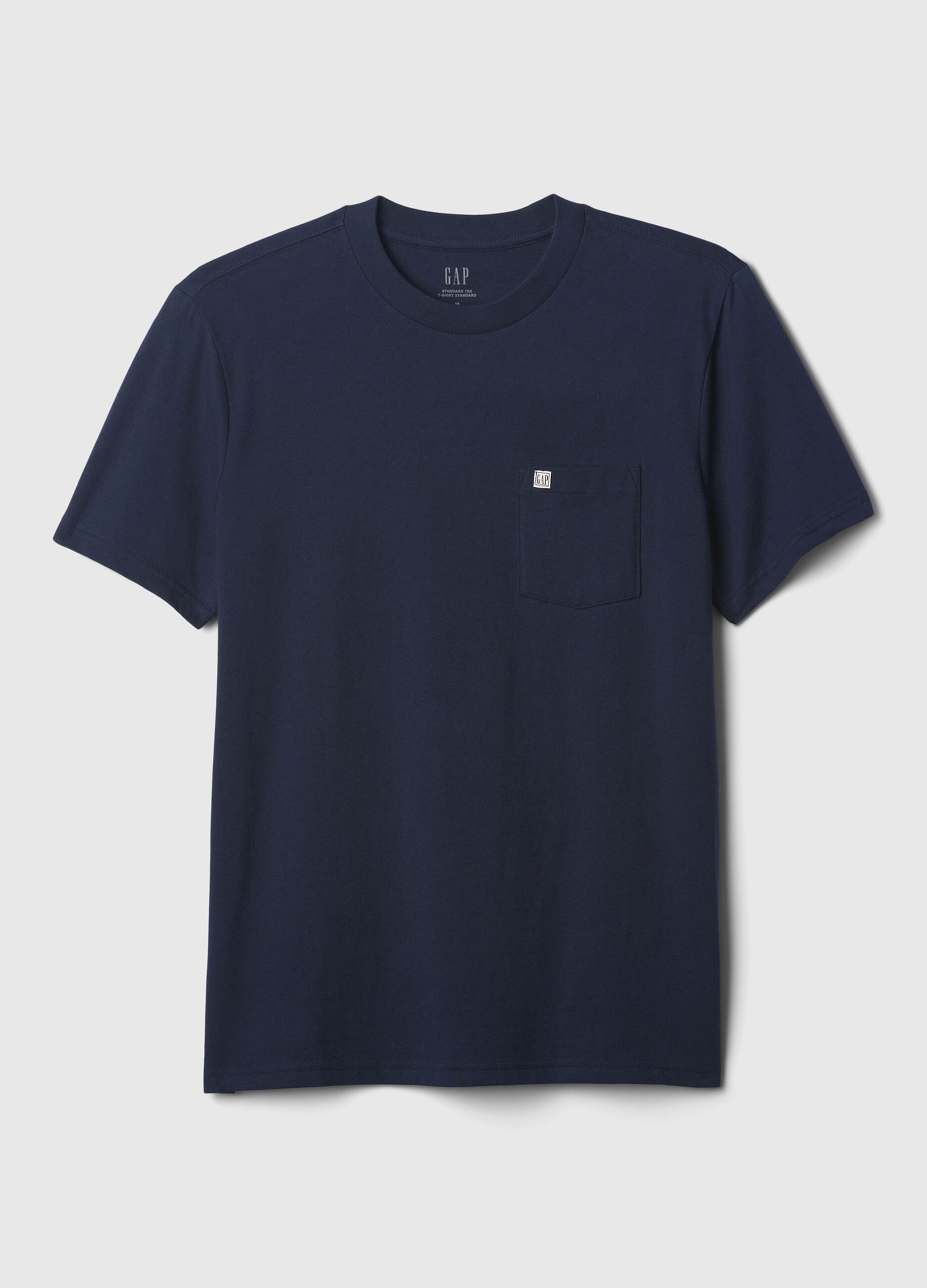 Cotton T-shirt with pocket