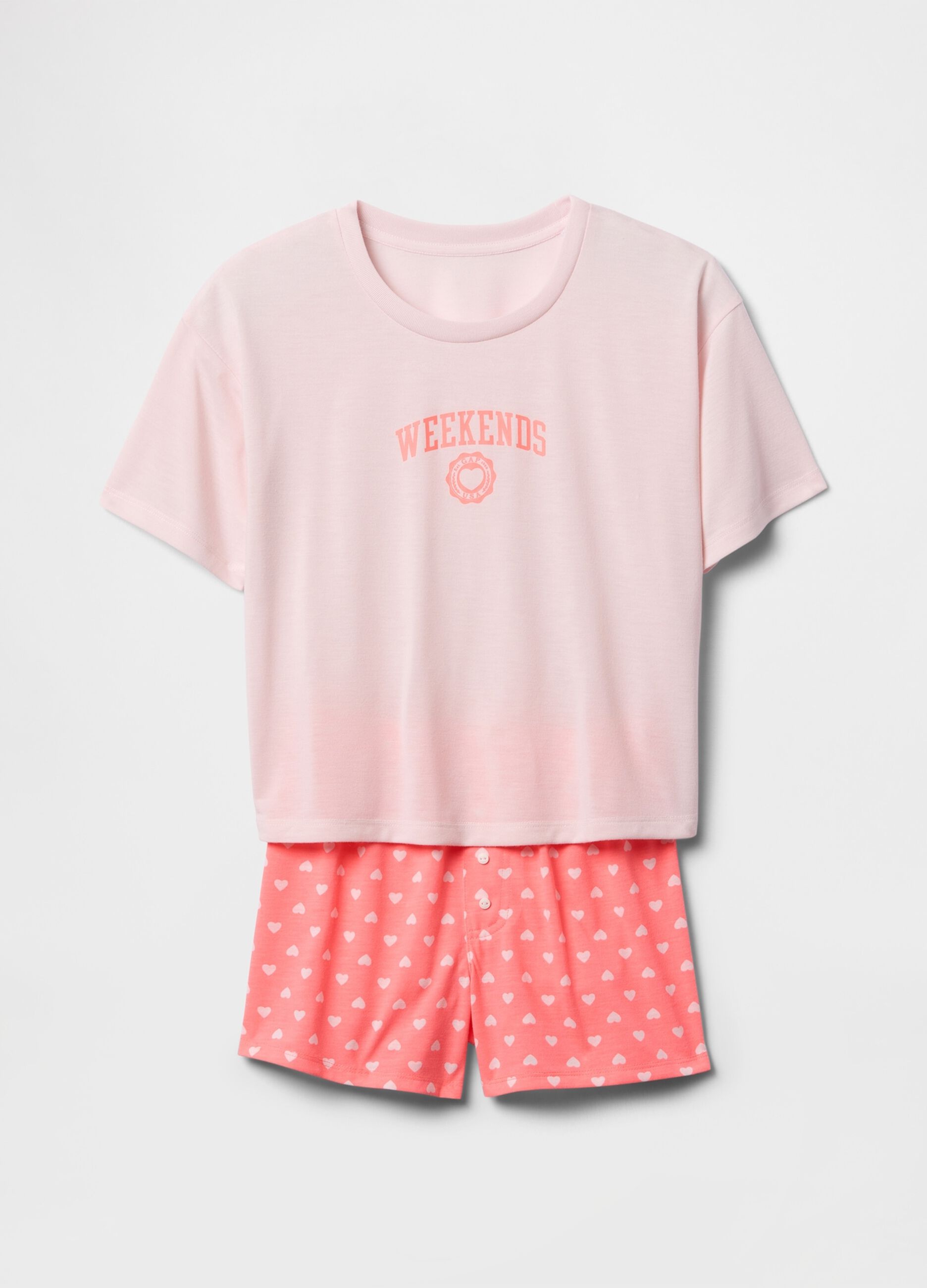Pigiama rosa per ragazze GAP Kids