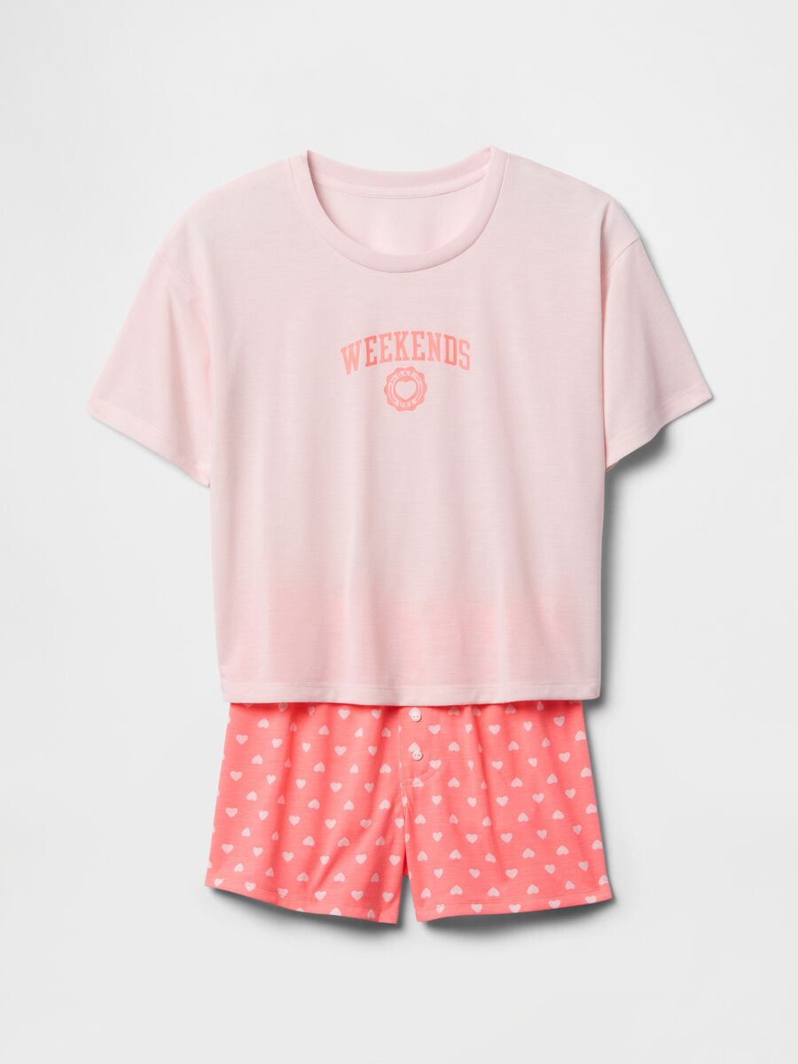 Pigiama rosa per ragazze GAP Kids Bambina_0