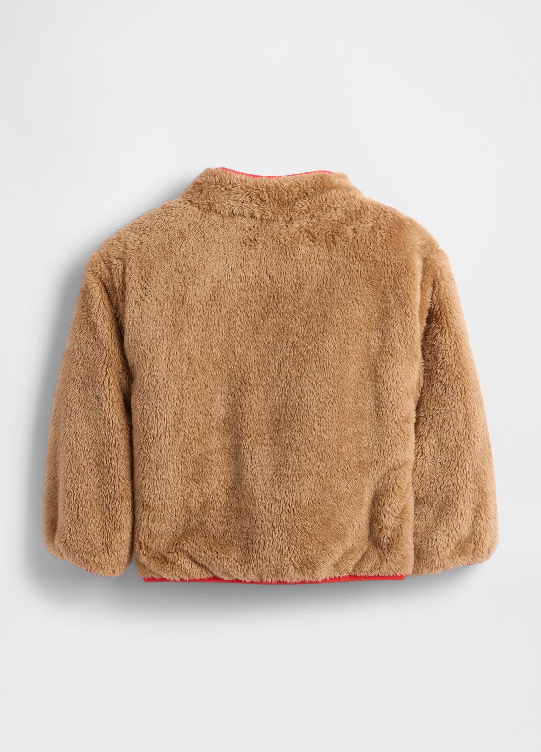 Reversible brown jacket for children_2