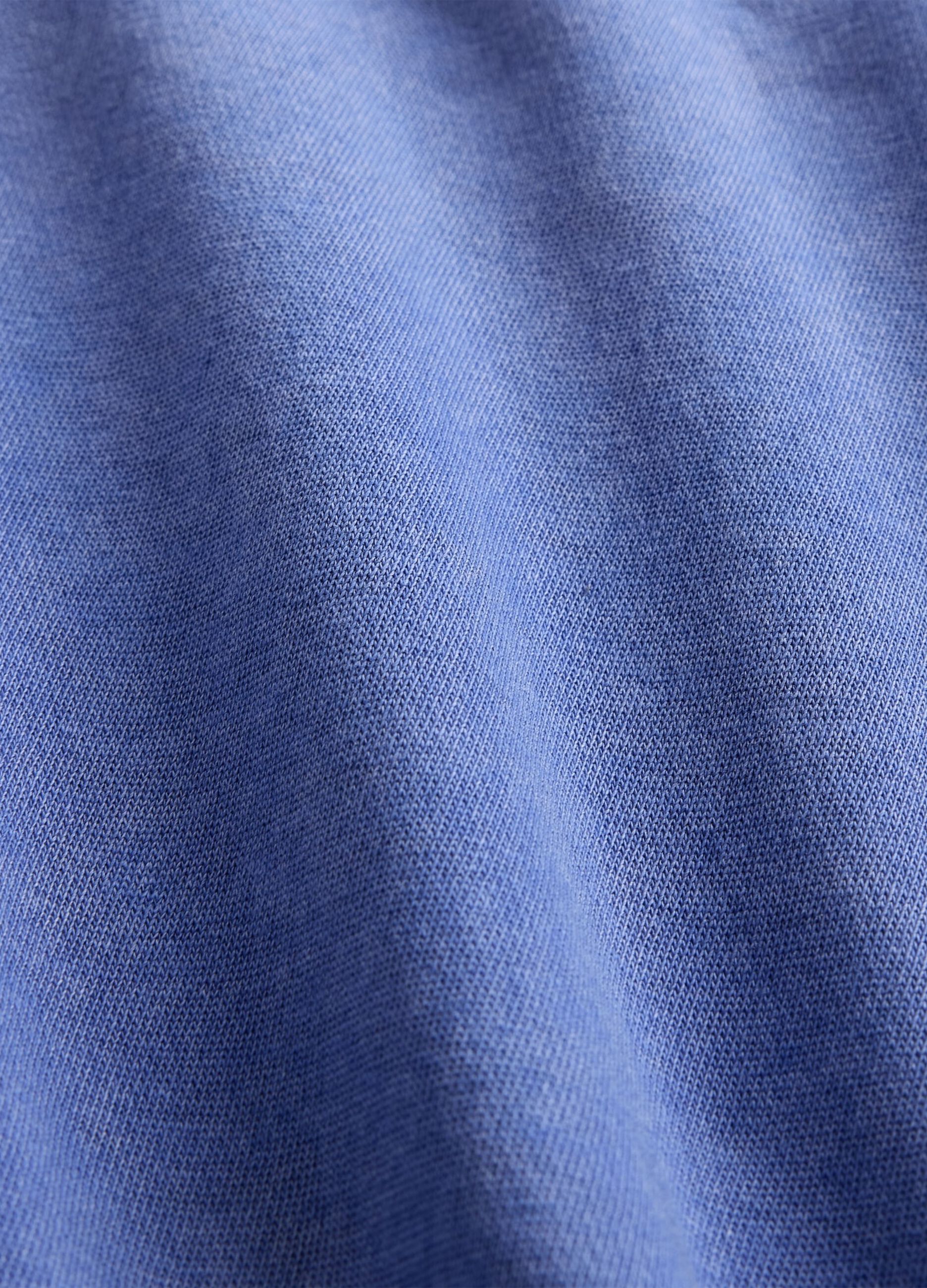 Felpa blu in cotone per bambino_5
