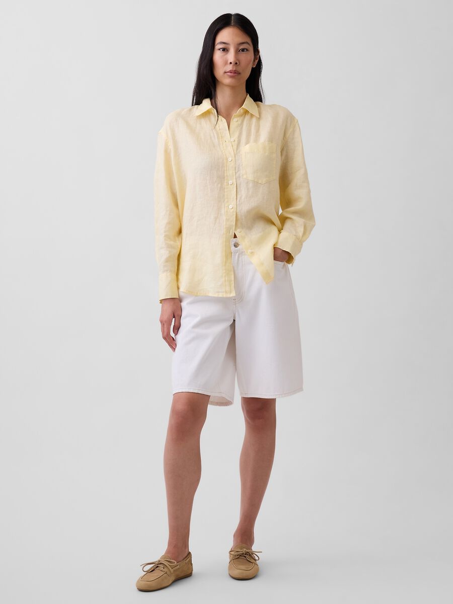 Camicia in puro lino Donna_2