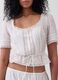 Blusa in puro cotone con maniche corte_3