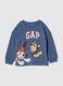 T-shirt in cotone stampa Paw Patrol e logo_0