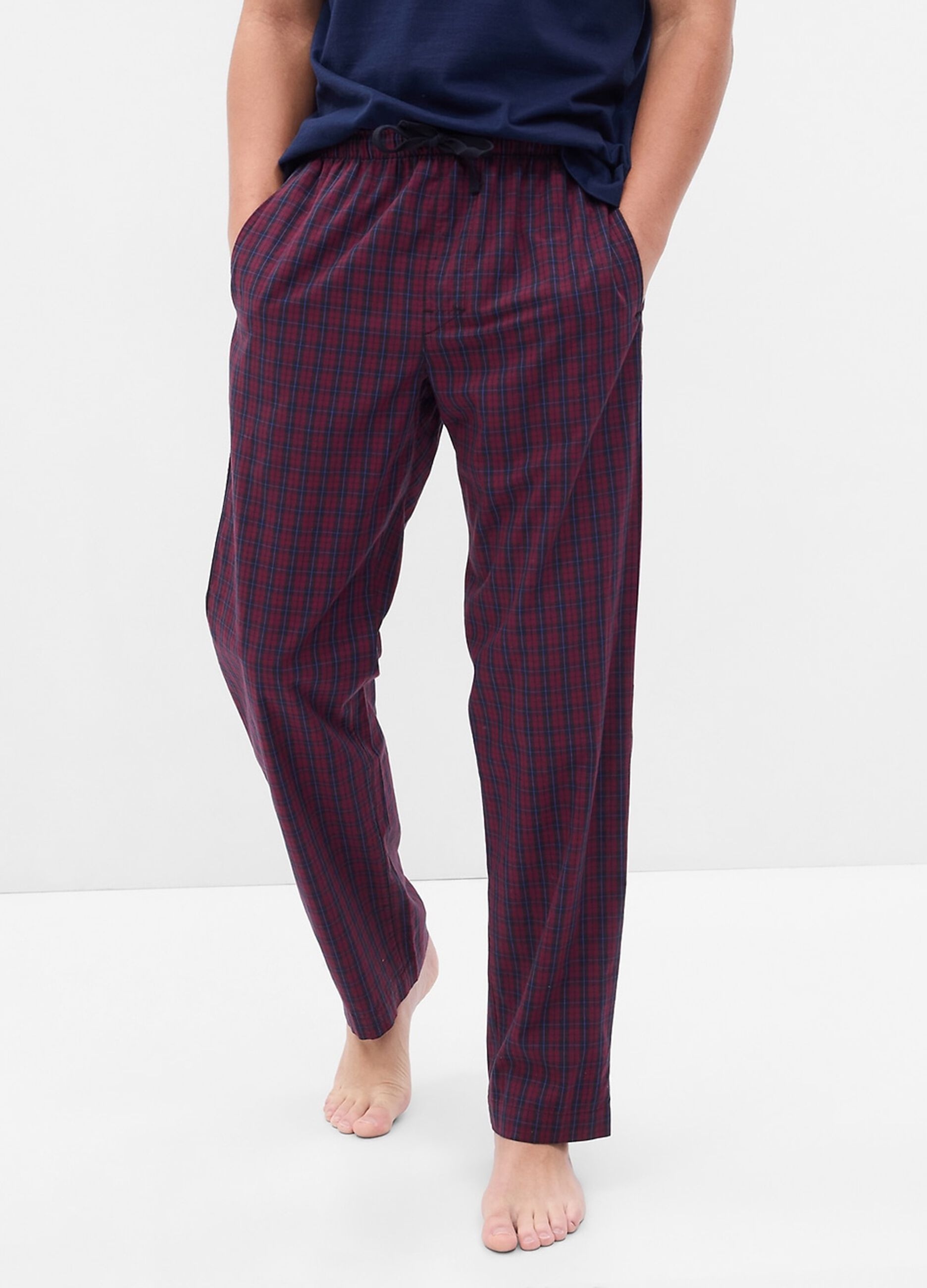Pantalone pigiama lungo fantasia check_1
