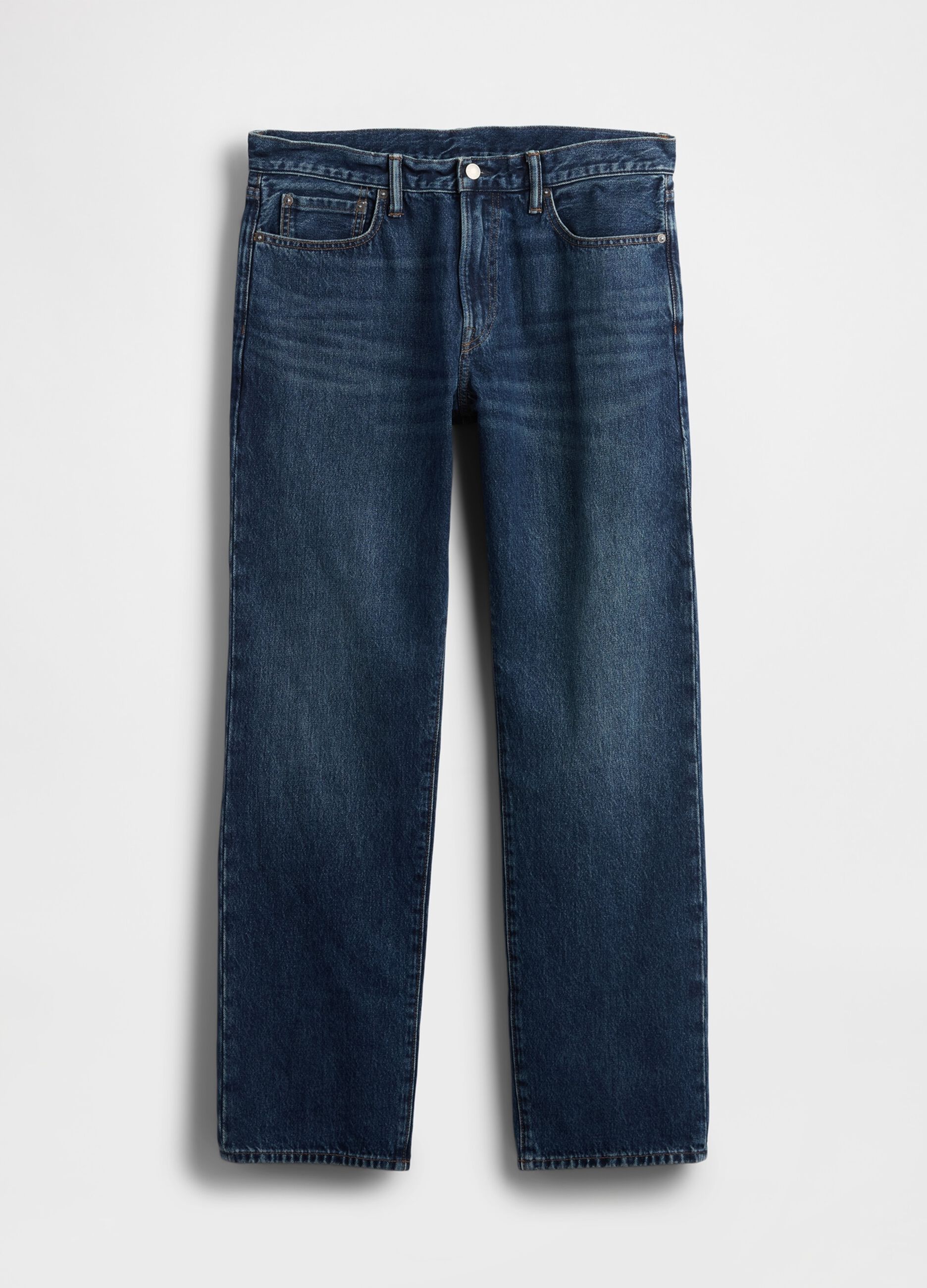 Pantaloni in denim blu regular