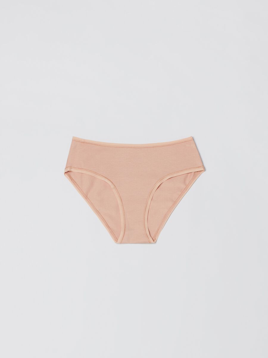 Three-pack organic stretch cotton knicker shorts Woman_1