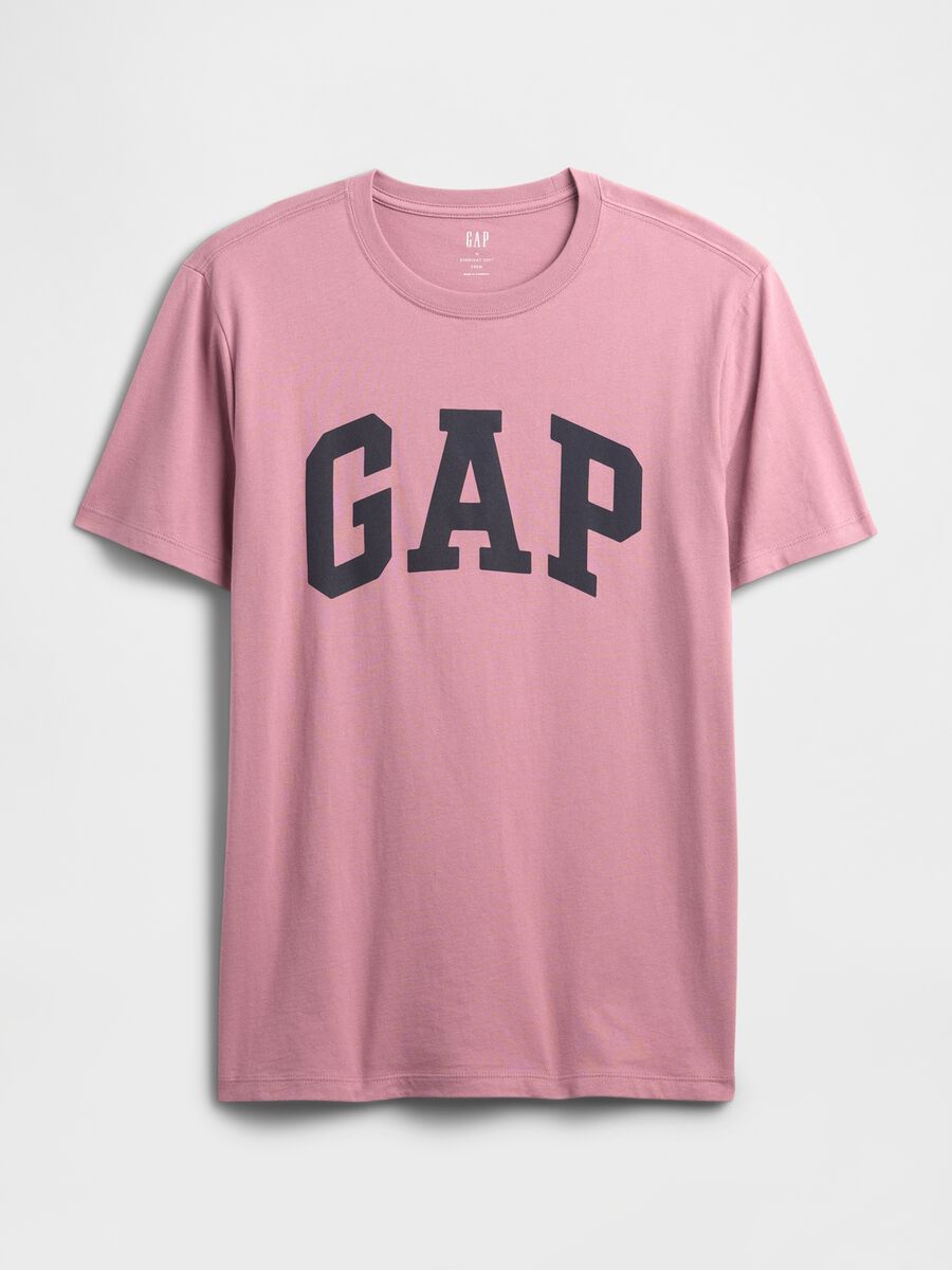 T-shirt rosa in cotone Uomo_3