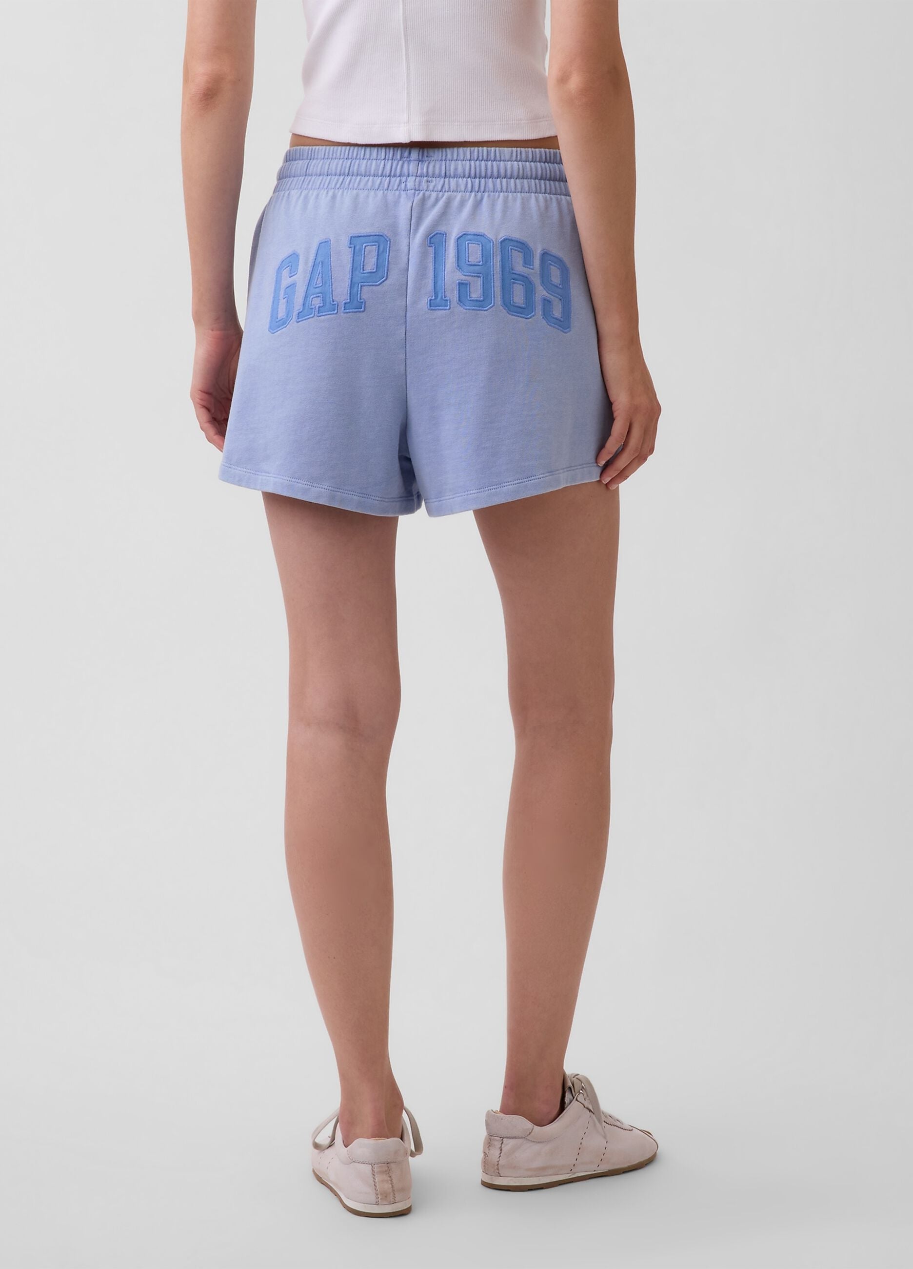 Shorts in misto cotone con logo GAP