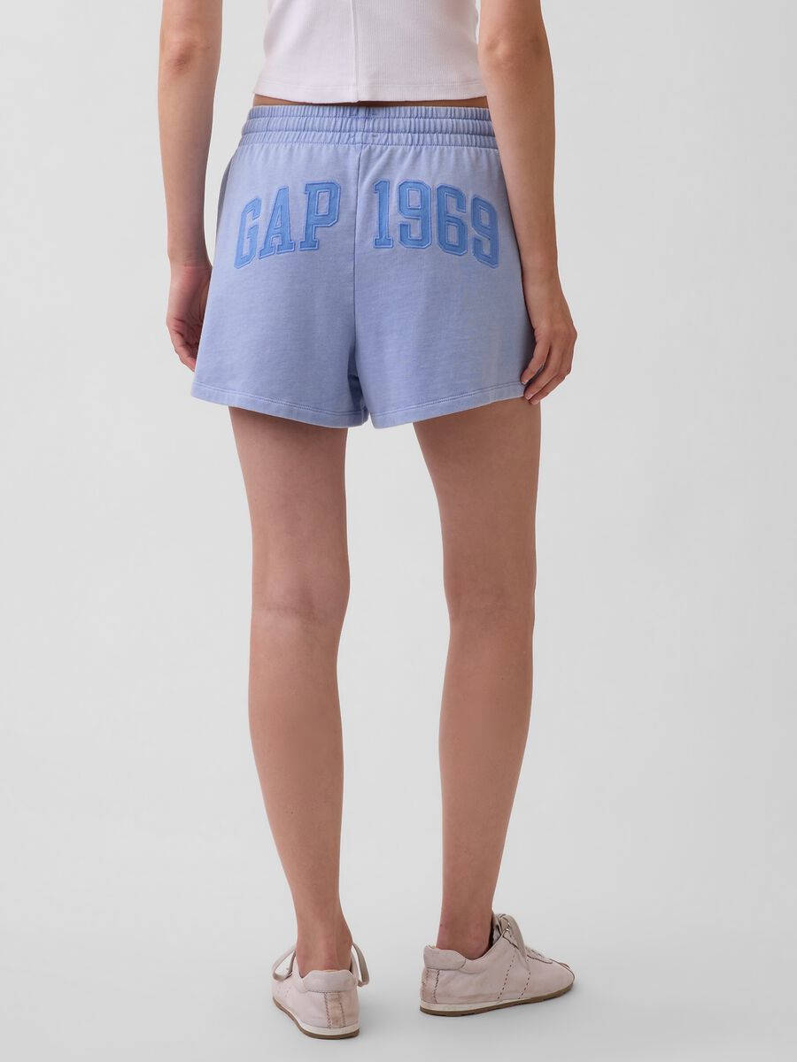Shorts in misto cotone con logo GAP Donna_1