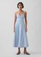 Midi Dress in Stretch Cotton_0