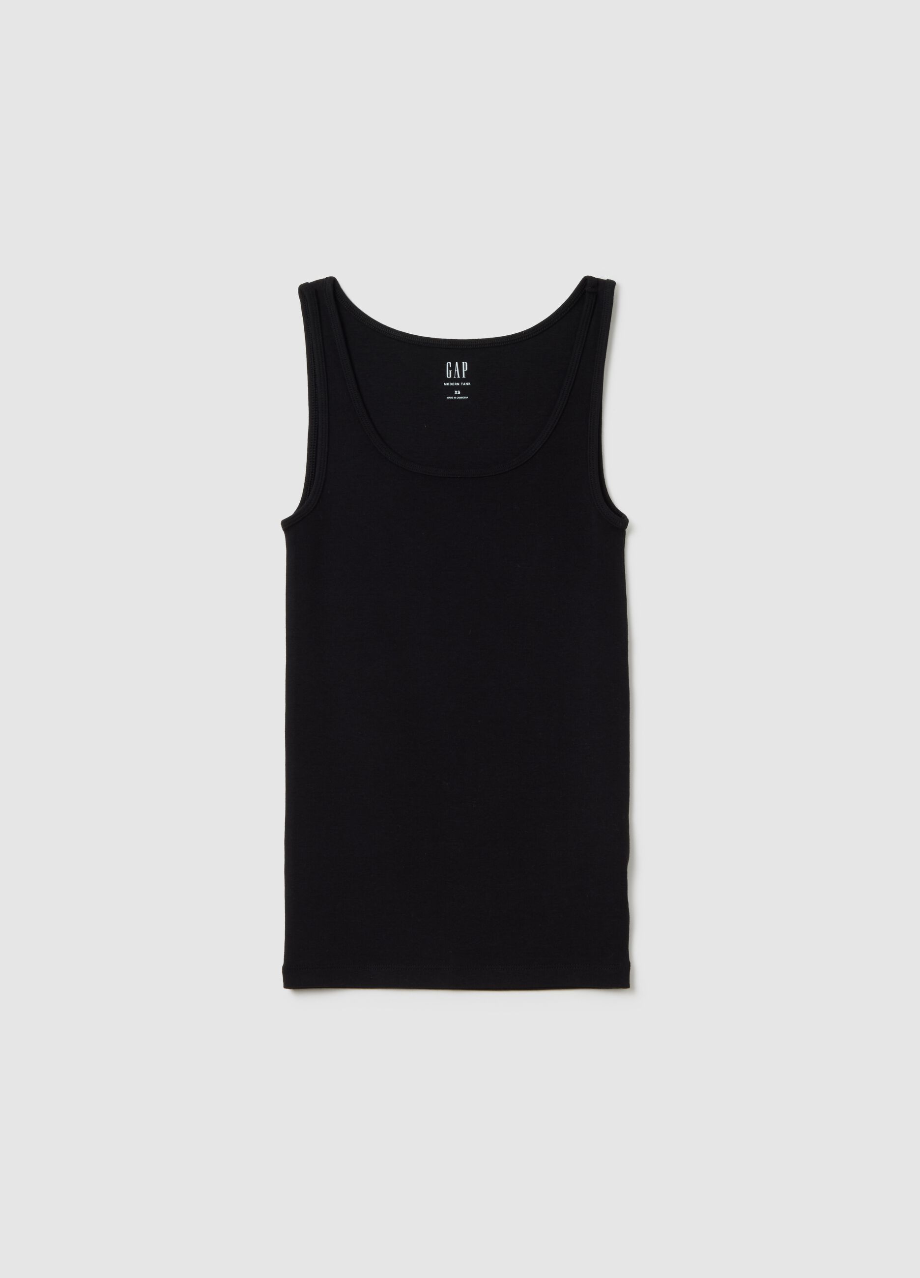 Tank top in cotone e modal stretch_2