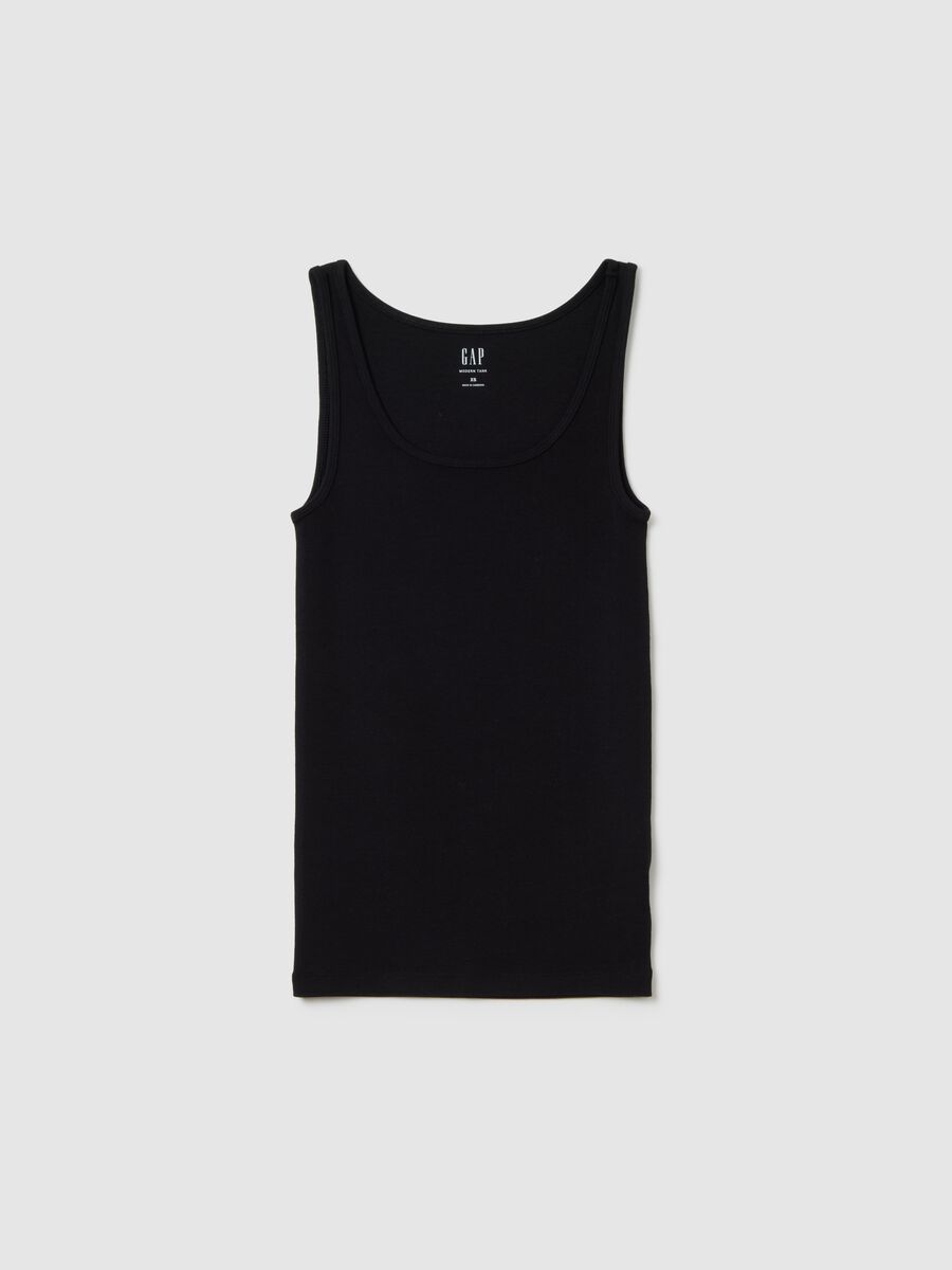 Tank top in cotone e modal stretch Donna_2