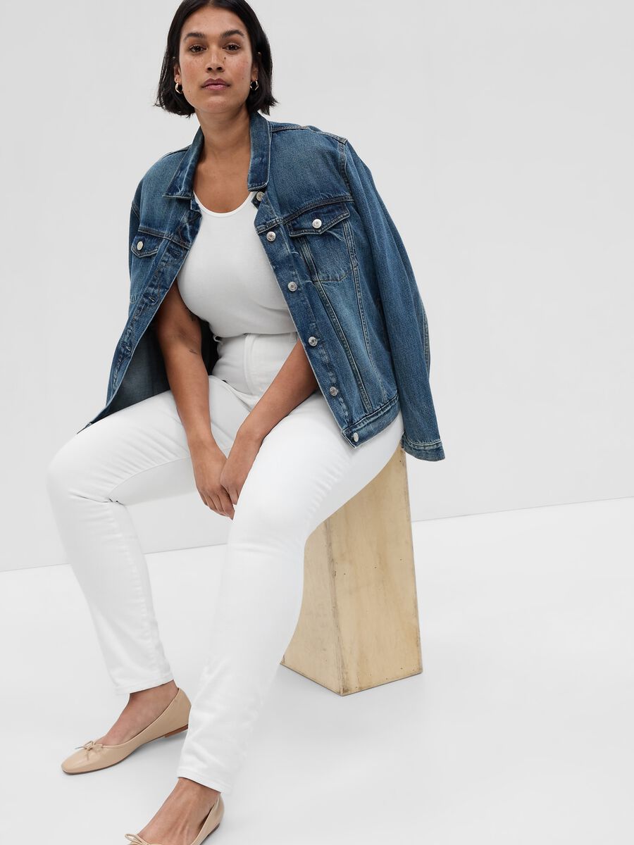 Mid-rise, skinny-fit jeans Woman_3