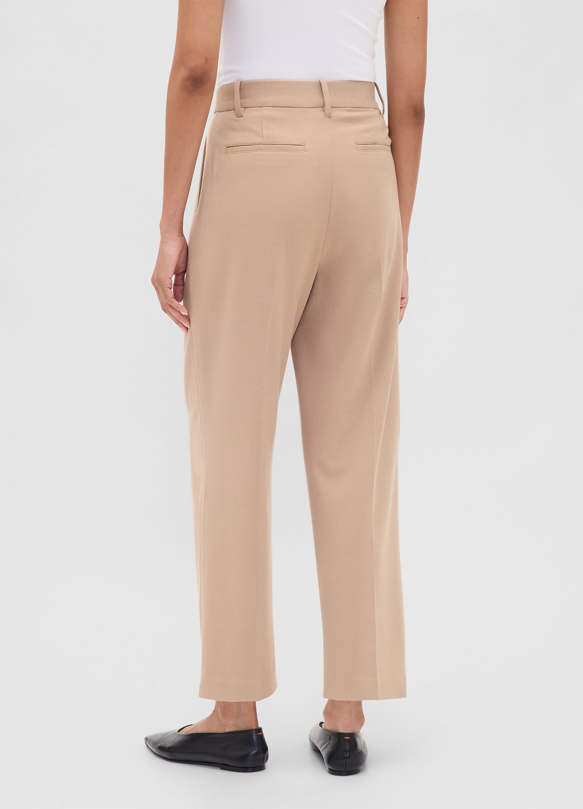 Pantaloni beige elasticizzati_2