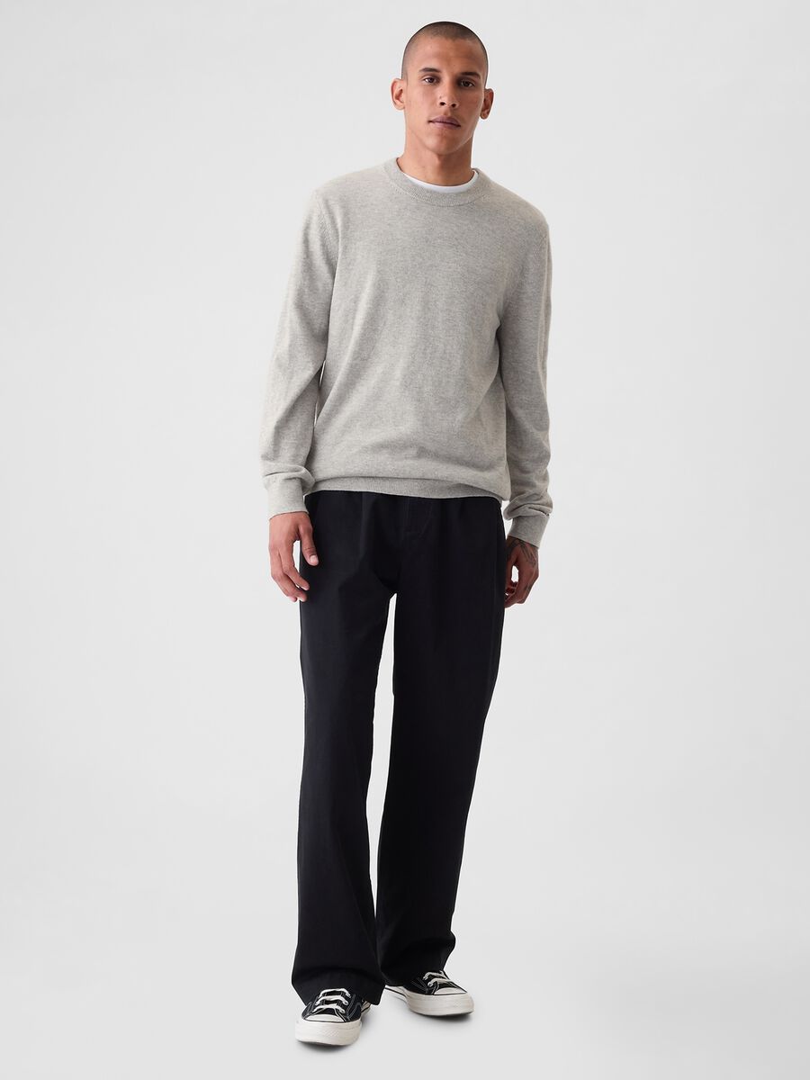 Pullover con scollo rotondo Uomo_1
