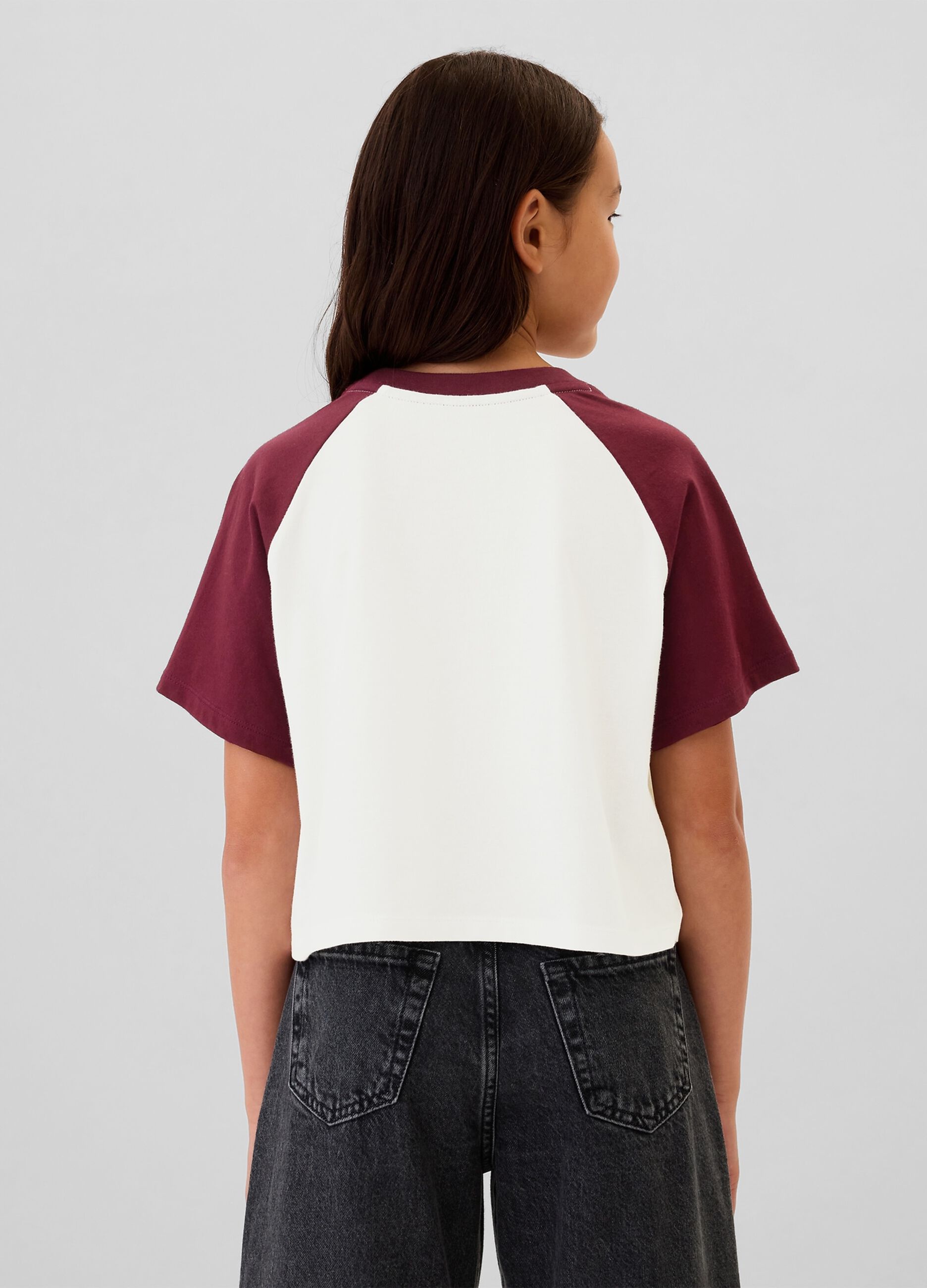 T-shirt boxy fit con stampa Athletics_2