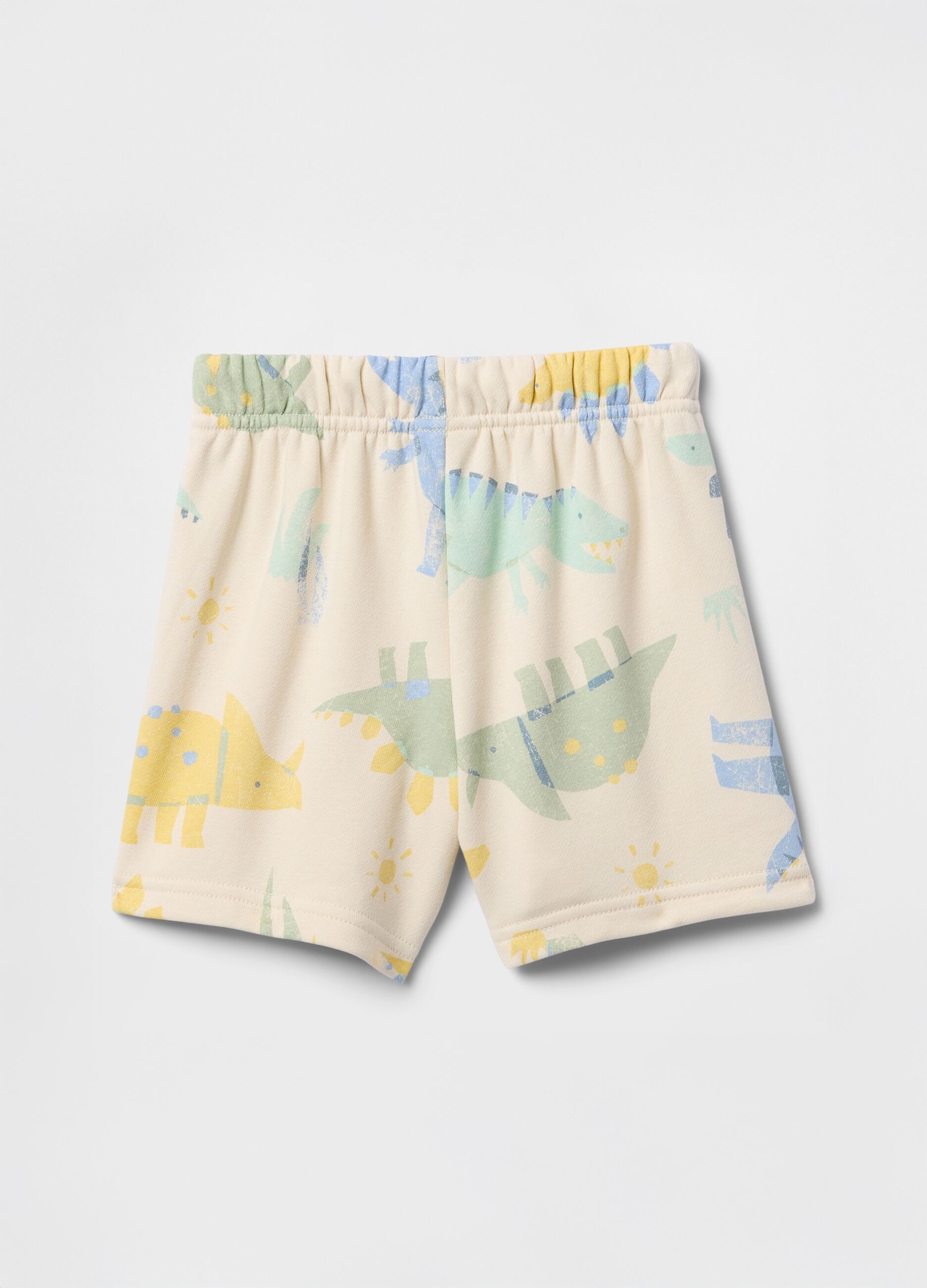 Shorts beige con motivo dinosauri GAP Kids_1