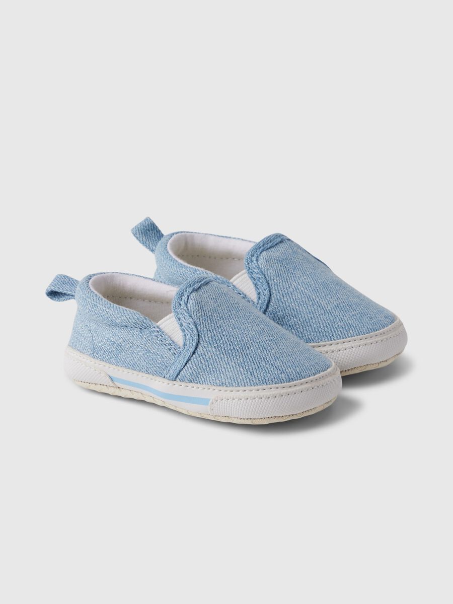 Scarpine in denim Neonato_2