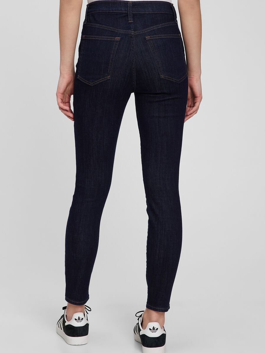High-waist, skinny fit jeans Woman_1
