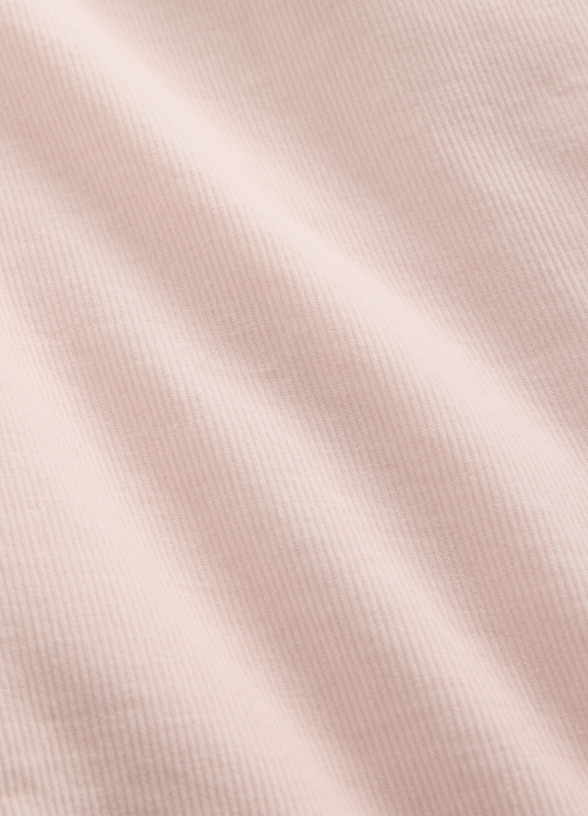 Pantaloni rosa in cotone per neonati_2
