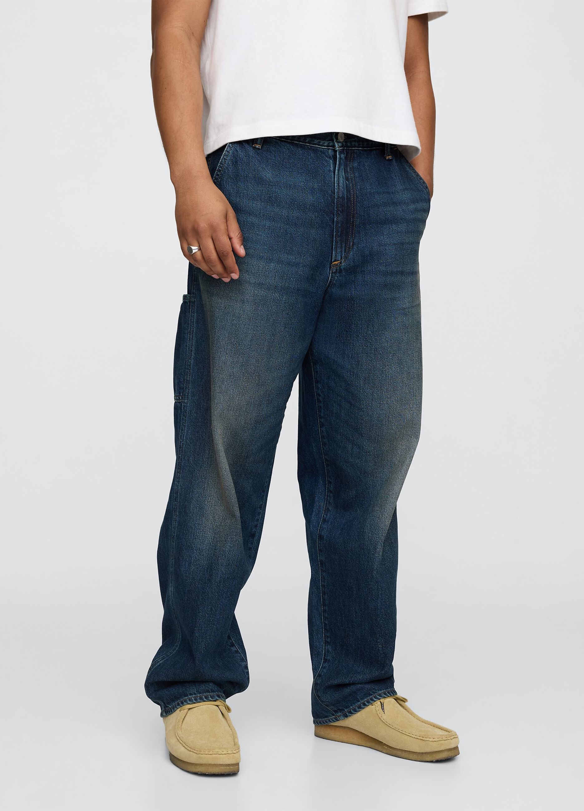 Jeans relaxed in denim Gap_2