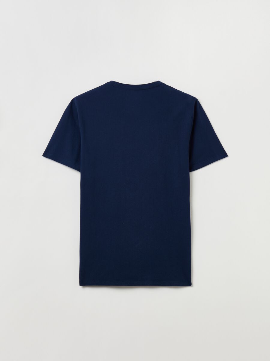 T-shirt girocollo in cotone Uomo_2