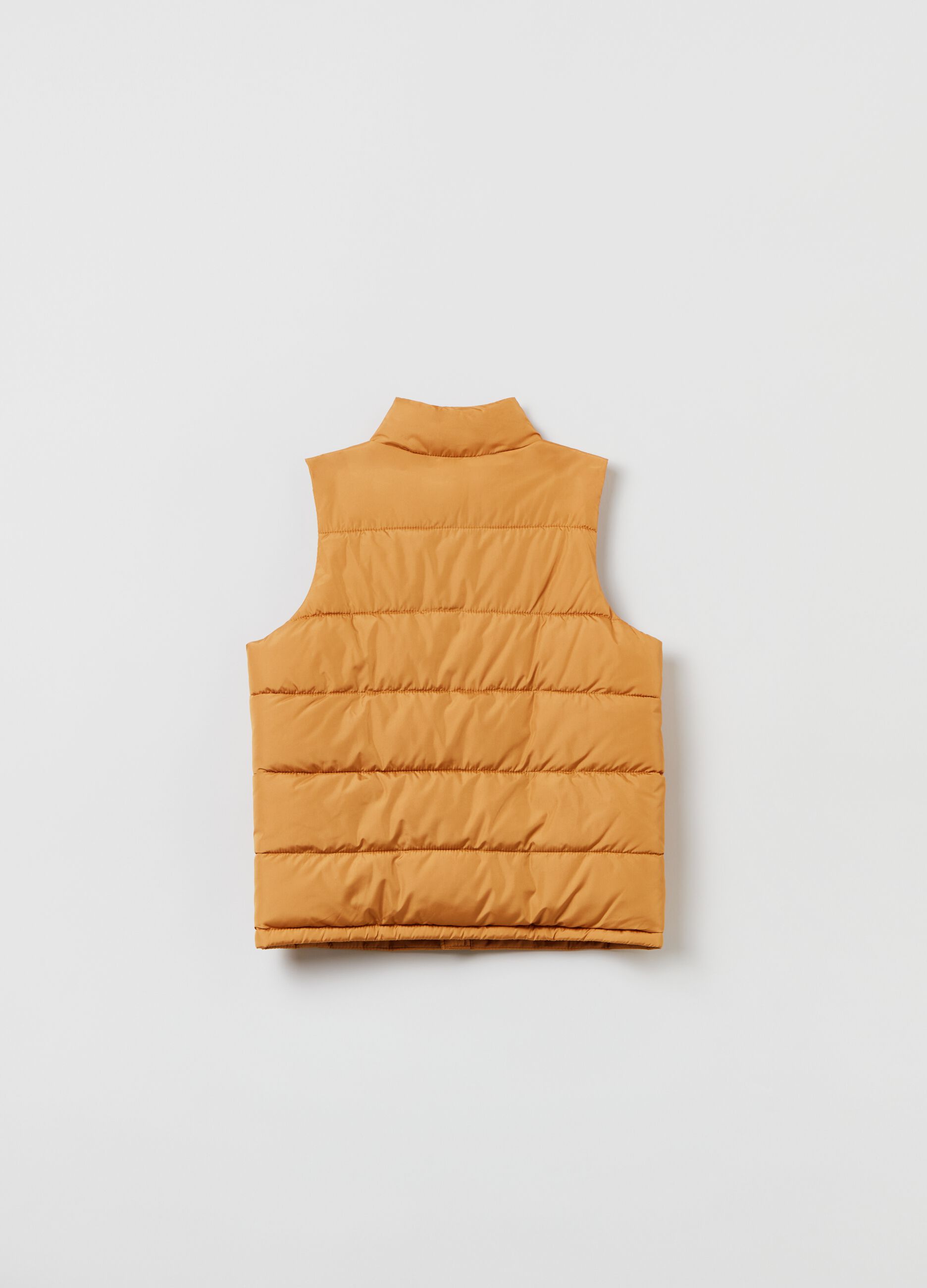 Quilted full-zip gilet_1