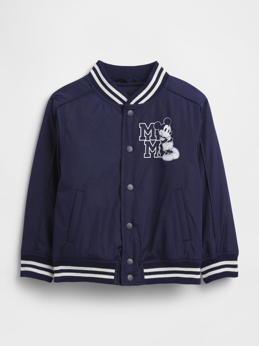 Bomber blu da bambino con dettagli a tema Disney Bimbo_0