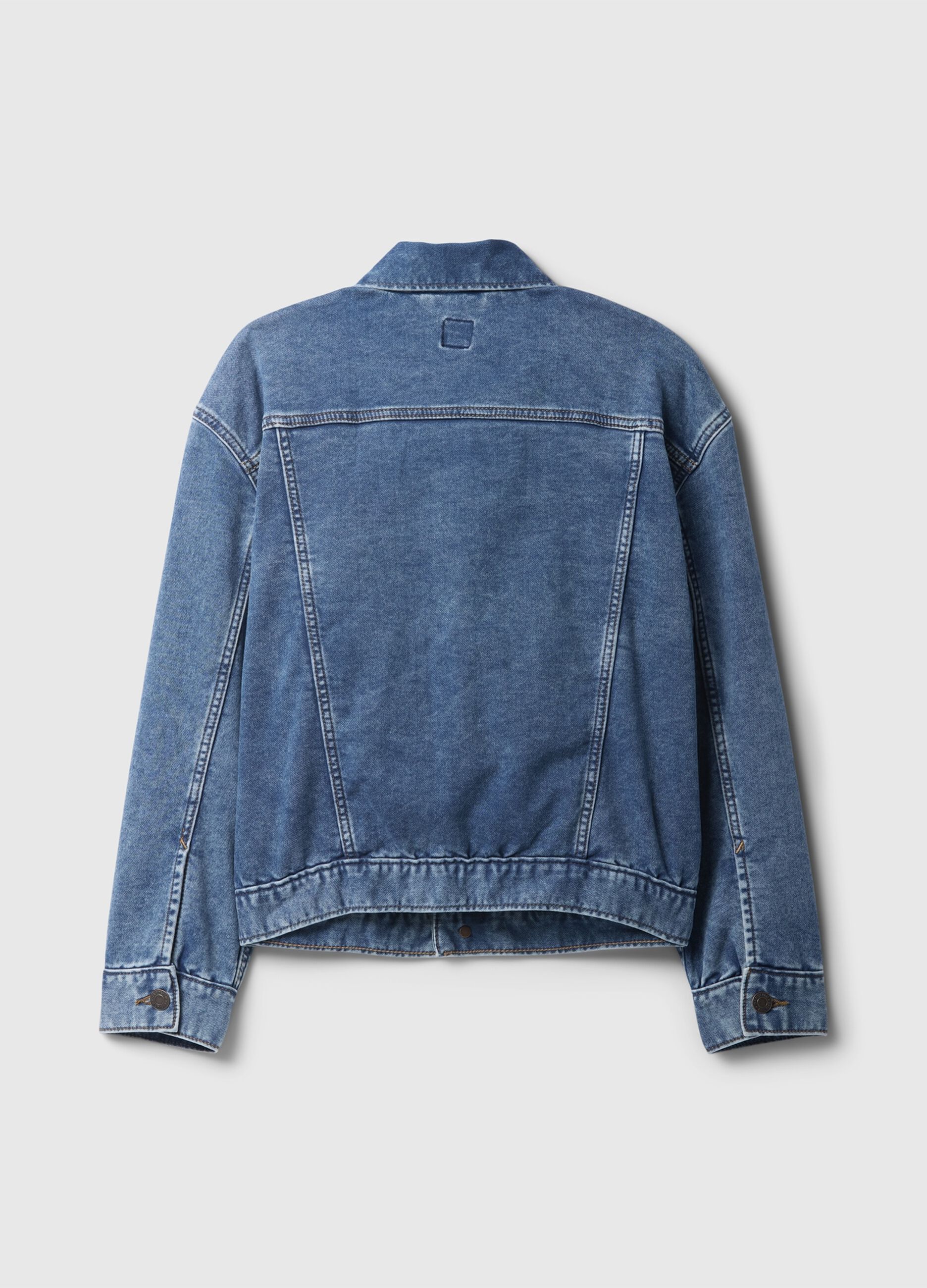 Giacca di jeans in cotone elasticizzato per bambino GAP Kids_1