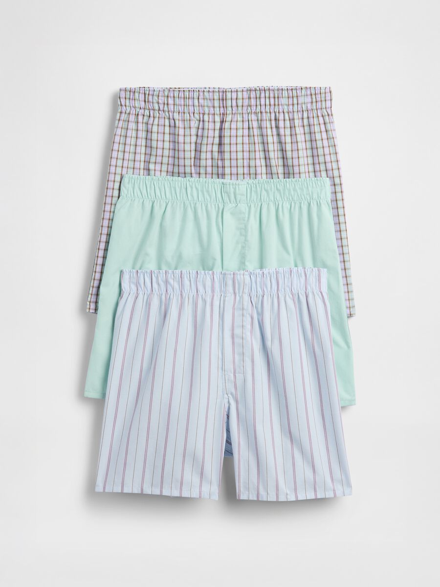 Multicolour Cotton Boxer Set Man_0