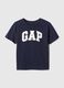Blue Short Sleeve T-shirt with GAP Logo_0