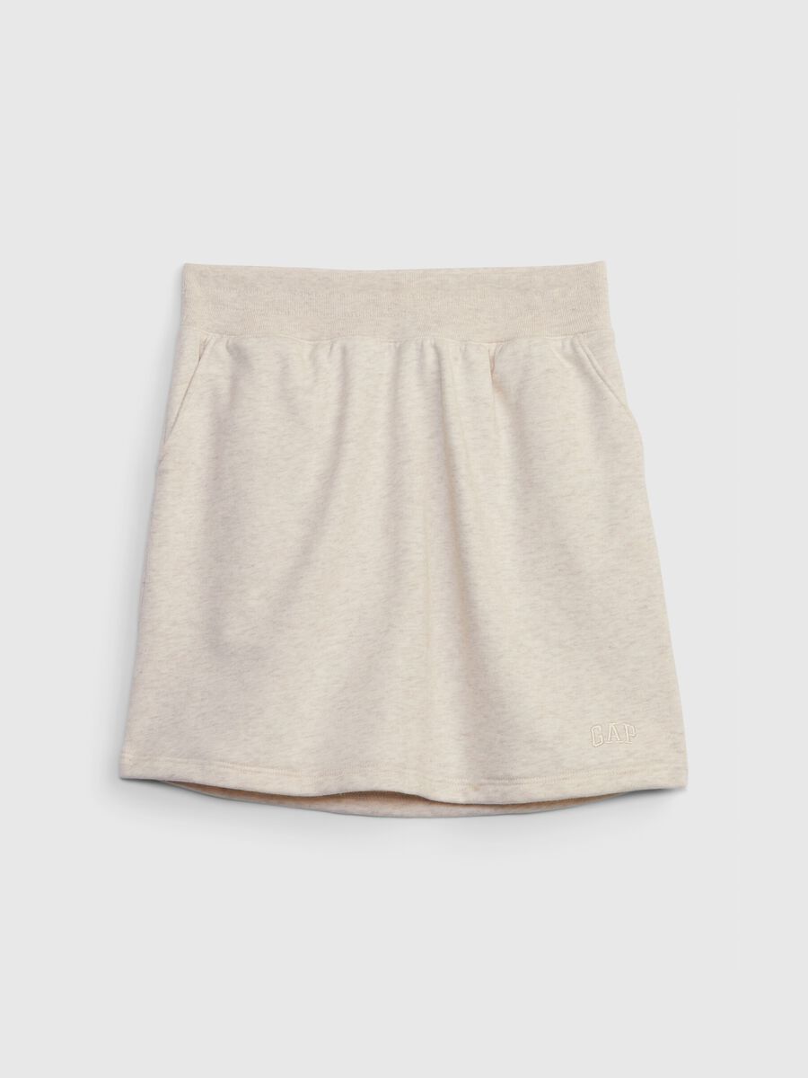 Pull-on plush skirt Girl_0