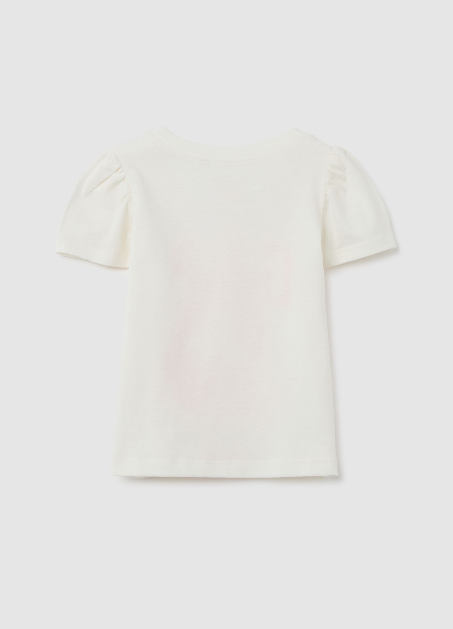 T-shirt bianca con stampa grafica GAP_1