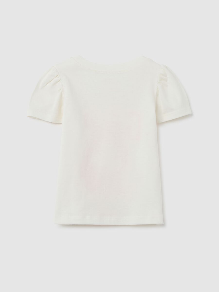 T-shirt bianca con stampa grafica GAP Bimba_1
