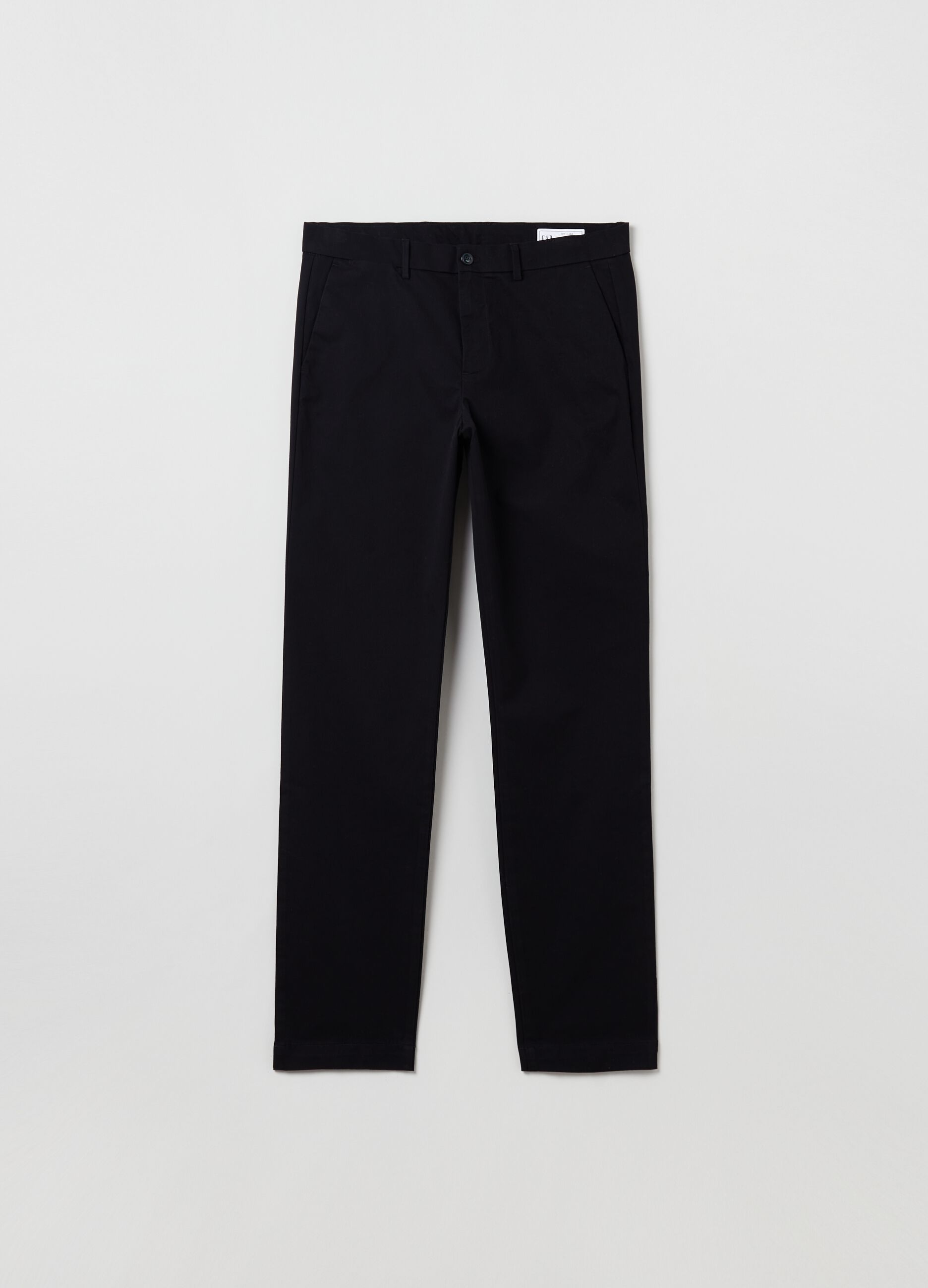 Pantaloni chino skinny fit in cotone stretch_1